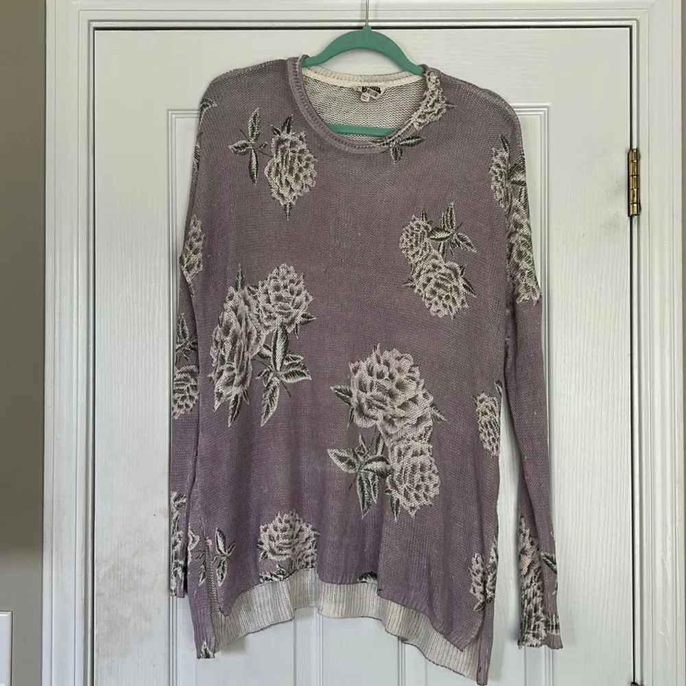 Show Me Your Mumu Bonfire sweater in Liv lov lav knit - Picture 2 of 13